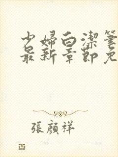 少妇白洁笔趣阁最新章节免费阅读