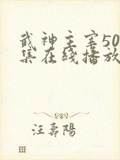 武神主宰500集在线播放