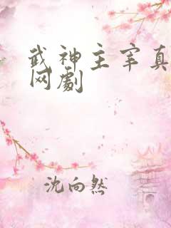 武神主宰真人版网剧