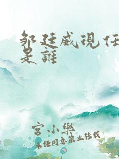 邹廷威现任妻子是谁