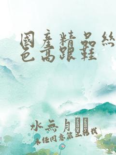 国产精品丝袜黑色高跟鞋