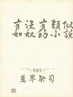 有没有类似我妻如奴的小说