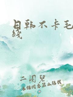 日韩不卡毛片在线