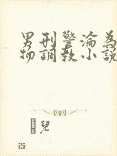 男刑警沦为性玩物调教小说