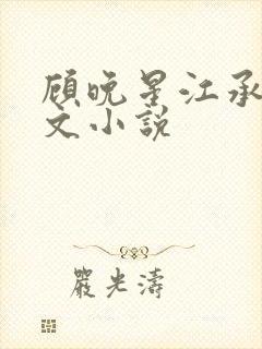 顾晚星江承曜全文小说