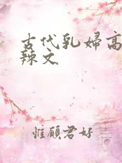 古代乳妇高h肉辣文