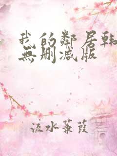 我的邻居韩国(无删减版