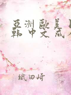 亚洲 欧美 日韩 中文 成人