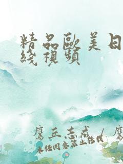 精品欧美日韩在线视频