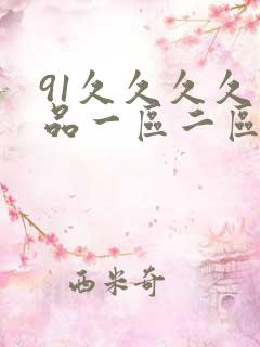 91久久久久精品一区二区三区