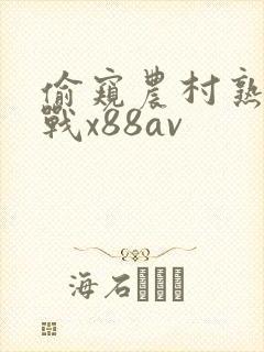 偷窥农村熟女野战x88av