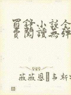 罗铮小说全文免费阅读无弹窗