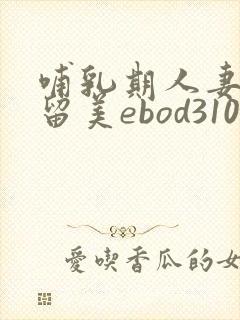 哺乳期人妻吉泽留美ebod310