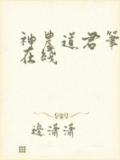 神农道君笔趣阁在线