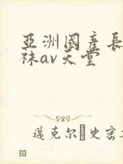亚洲国产长腿丝袜av天堂