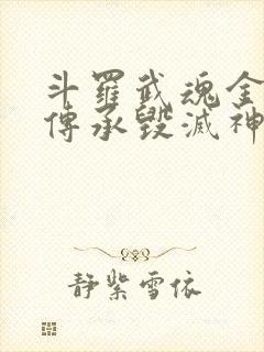 斗罗武魂金刚狼传承毁灭神王