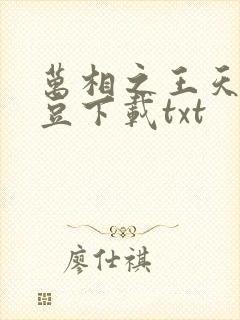 万相之王天蚕土豆下载txt
