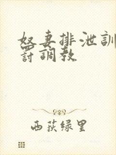 奴妻排泄训诫惩罚调教