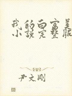 我的白富美老婆小说完整版