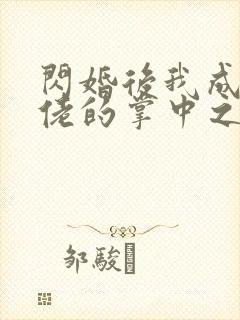 闪婚后我成了大佬的掌中之物热播短剧