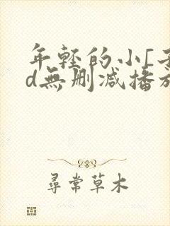 年轻的小[子hd无删减播放一区