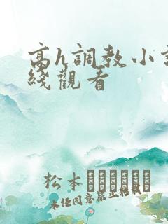 高h调教小说在线观看