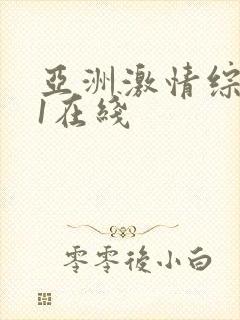 亚洲激情综合91在线