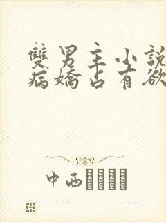 双男主小说推荐病娇占有欲很强