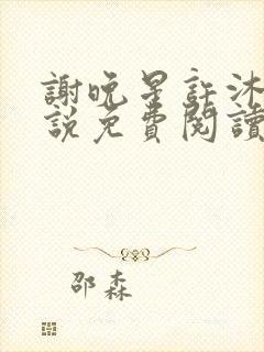 谢晚星许沐尧小说免费阅读最新章节