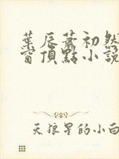 叶辰萧初然无弹窗顶点小说