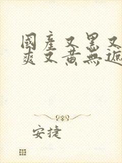 国产又黑又粗又爽又黄无遮挡