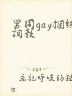 男同gay捆绑调教