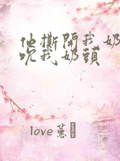 他撕开我奶罩揉吮我奶头