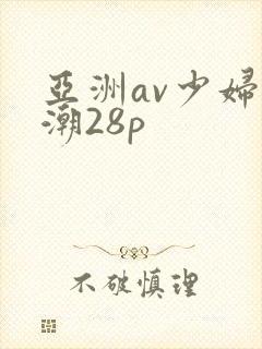 亚洲av少妇高潮28p