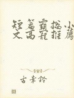 短篇霸总小说甜文高宠推荐