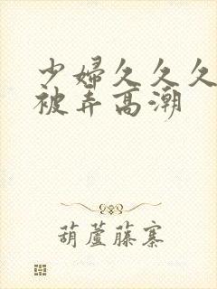 少妇久久久久久被弄高潮