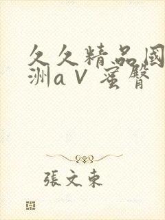 久久精品国产亚洲a∨蜜臀