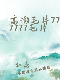 高潮毛片7777777毛片