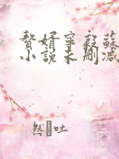赘婿宁毅苏檀儿小说未删减完整版