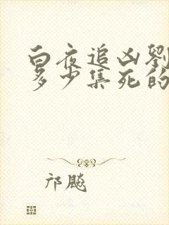 白夜追凶刘长永多少集死的