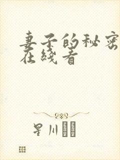 妻子的秘密韩剧在线看