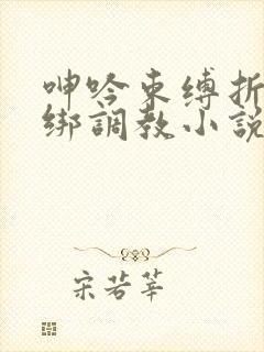 呻吟束缚折磨捆绑调教小说