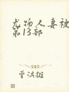 尤物人妻被征服第13部