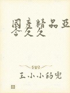 国产精品亚洲综合久久