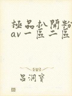 极品扒开粉嫩小av一区二区