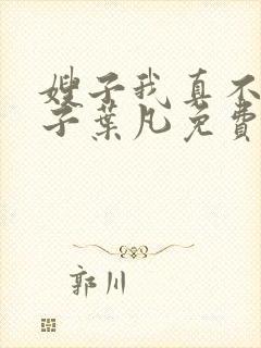 嫂子我真不是傻子叶凡免费