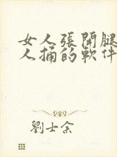 女人张开腿让男人捅的软件