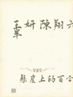 王妍 陈翔六点半