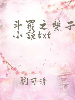 斗罗之双子斗罗小说txt