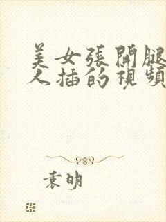 美女张开腿让男人插的视频